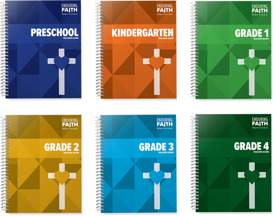 Teacher Guide covers in a grid